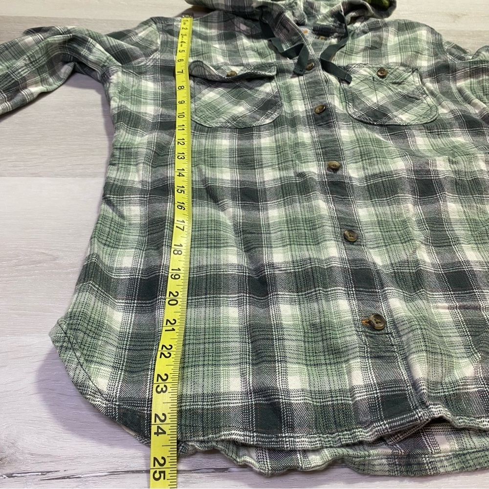 Carhartt Green Plaid Button Down Shirt - Picture 10 of 14